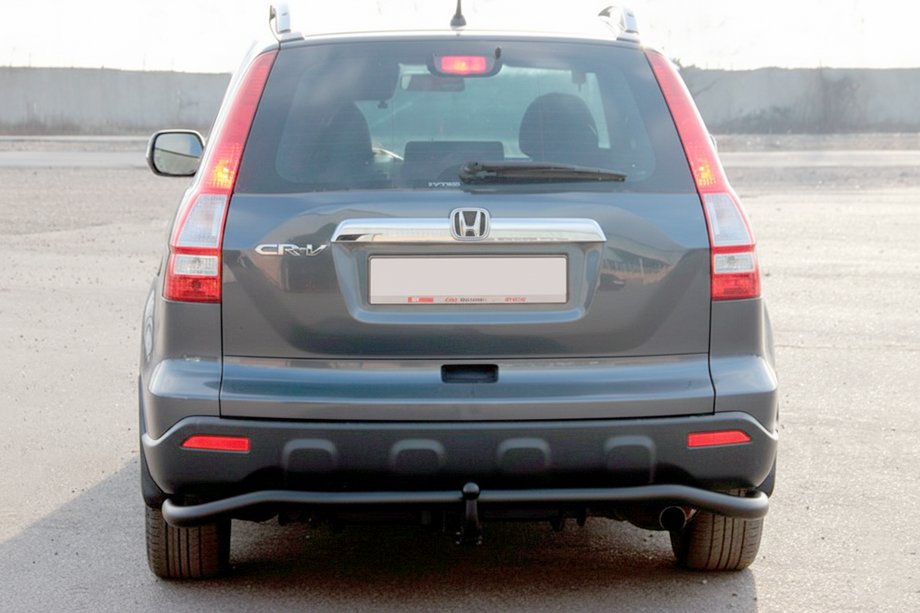 Honda CRV 2007–2011 Takakaari AK008 Black (ruostumaton teräs) Image