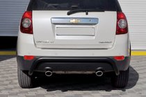 Chevrolet Captiva 2006–2019 Takakaari AK007 Black (ruostumaton teräs) kuva 2