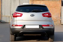 Kia Sportage 2010–2015 Takakaari AK007 Black (ruostumaton teräs) kuva 2