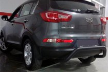 Kia Sportage 2010–2015 Takakaari AK007 Black (ruostumaton teräs) kuva 1