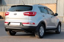 Kia Sportage 2010–2015 Takakaari AK007 Black (ruostumaton teräs) kuva 3