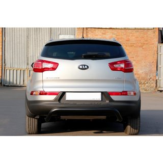 Takakaari AK007 Black (ruostumaton teräs) Kia Sportage 2010–2015 kuva 2