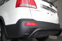 Kia Sorento II XM 2009–2014 Takakaari AK007 Black (ruostumaton teräs) kuva 2