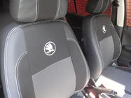 Skoda Fabia 2000–2007 Auton penkinpäälliset (keinonahka↗kangas, Premium) kuva 3