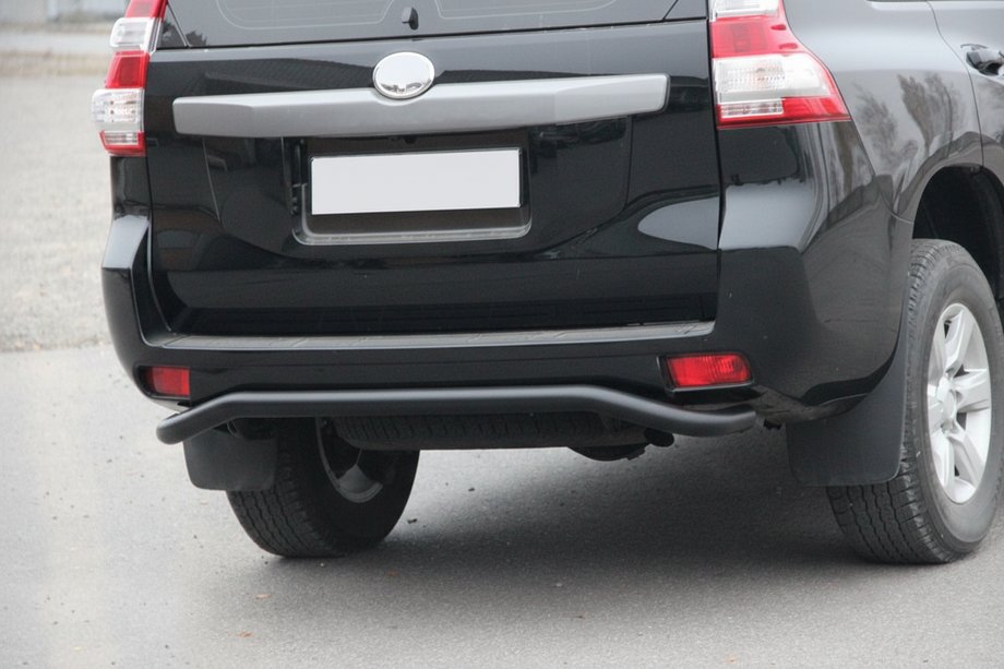 Toyota Land Cruiser Prado 150 2009–2023 Takasuojakaari AK008 Black (ruostumaton teräs) Kuva 3