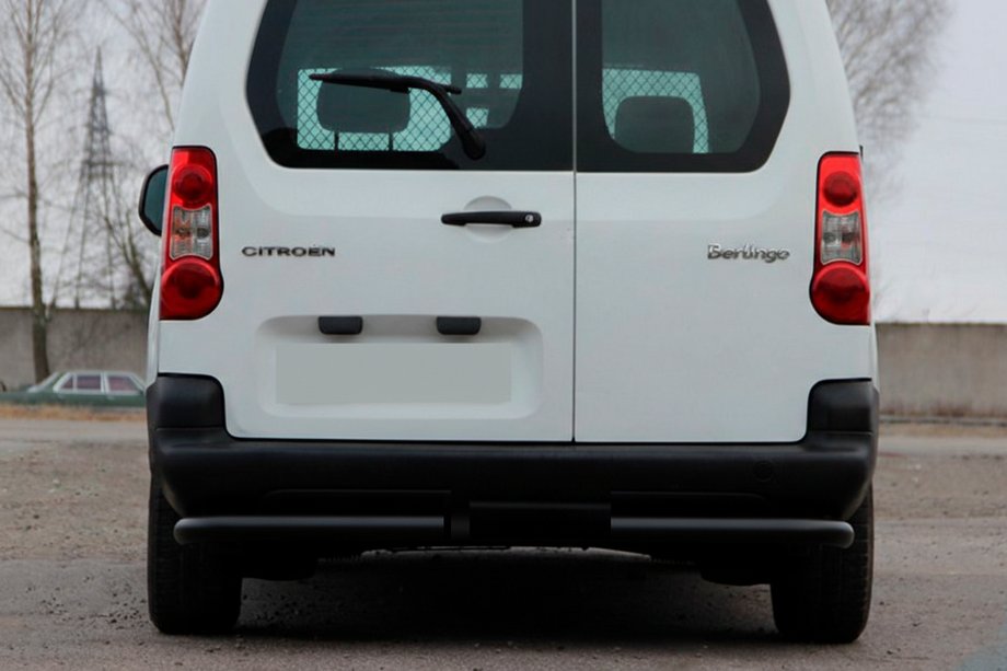 Citroen Berlingo 2008–2018 Takakulmaputket AK003 Black (ruostumaton teräs) Image