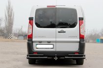 Fiat Scudo 2007–2015 Takakulmakaaret AK003-Double Black (2 kpl, ruostumaton teräs) kuva 2