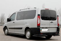 Citroen Jumpy 2007–2017 Takakulmaputket Double Black (2 kpl, ruostumaton teräs) kuva 3