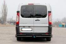 Citroen Jumpy 2007–2017 Takakulmaputket Double Black (2 kpl, ruostumaton teräs) kuva 2