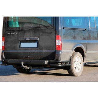 Takakulmaputket AK003-Double Black (ruostumaton teräs) Ford Transit 2000–2014 kuva 1