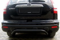 Honda CRV 2007–2011 Takakaari AK007 Black (ruostumaton teräs) kuva 1