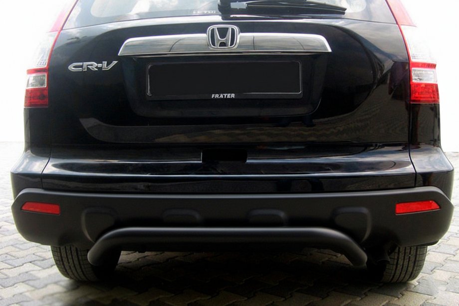 Honda CRV 2007–2011 Takakaari AK007 Black (ruostumaton teräs) Image