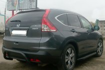 Honda CRV 2012–2016 Takakaari AK007 Black (ruostumaton teräs) kuva 2