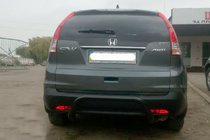 Honda CRV 2012–2016 Takakaari AK007 Black (ruostumaton teräs) kuva 3