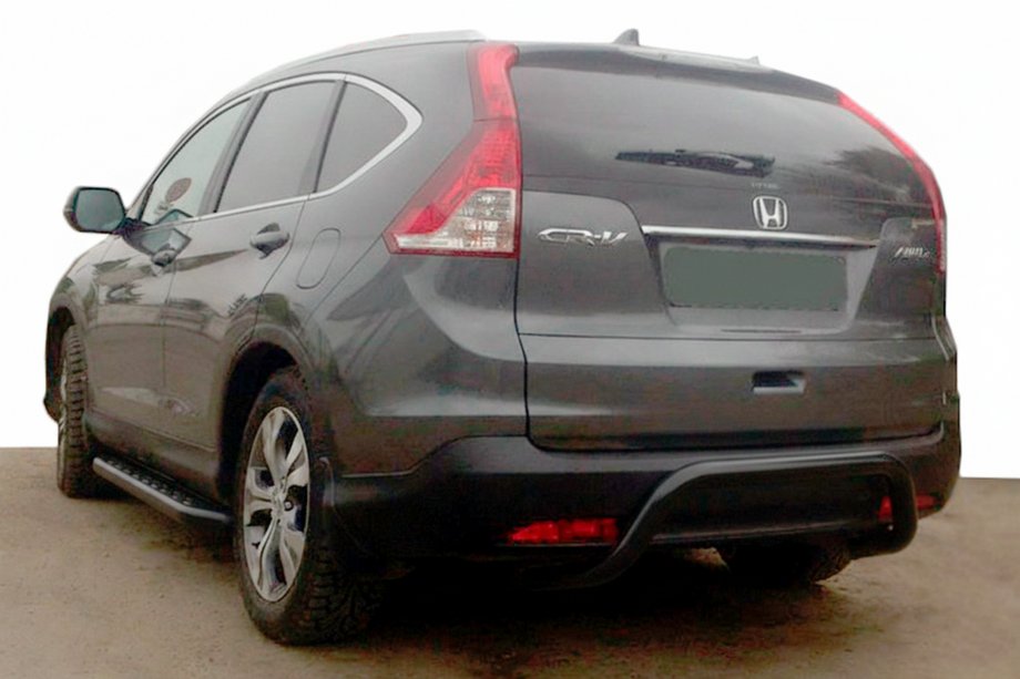 Honda CRV 2012–2016 Takakaari AK007 Black (ruostumaton teräs) Image