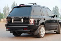 Range Rover III L322 2002–2012 Takasuojaustanko AK002-Dupla Black (ruostumaton teräs) kuva 3