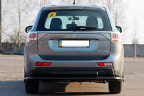 Mitsubishi Outlander 2012–2021 Taka kaari AK004 Black (ruostumaton teräs) kuva 2