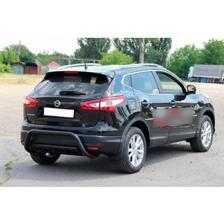 Takasuojakaari AK007-1 Black (ruostumaton teräs) Nissan Qashqai 2014–2021 kuva 3