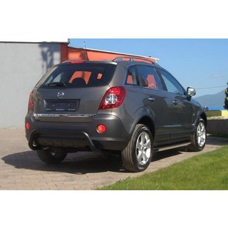 Takapuskurikaari AK007-1 Black (ruostumaton teräs) Opel Antara 2006–2017 kuva 2