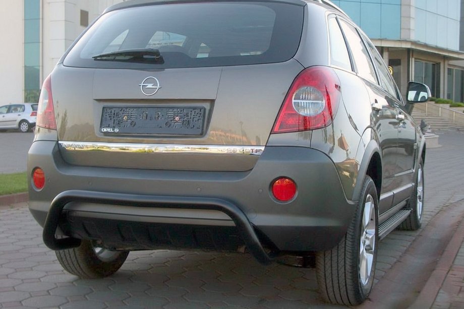 Opel Antara 2006–2017 Takapuskurikaari AK007-1 Black (ruostumaton teräs) Image