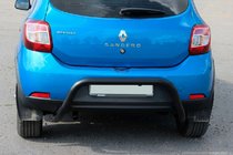 Dacia Sandero 2013–2020 Takakaari AK007 Black (ruostumaton teräs) kuva 4