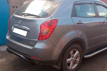 SsangYong Korando 2010–2019 Takakaari AK007 Black (ruostumaton teräs) kuva 4