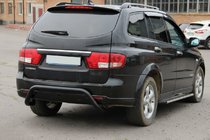 SsangYong Kyron 2005–2014 Takakaari AK007 Black (ruostumaton teräs) kuva 1