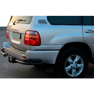Takakulmasuojat AK003-Double Black (2 kpl, ruostumaton teräs) Toyota Land Cruiser 100 1998–2007 kuva 1
