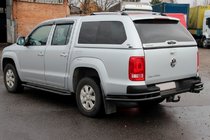 Volkswagen Amarok 2010–2022 Takakulmasuojat AK003-Double Black (2 kpl, ruostumaton teräs) kuva 4