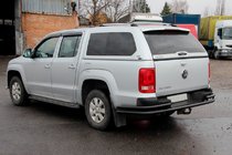 Volkswagen Amarok 2010–2022 Takakulmasuojat AK003-Double Black (2 kpl, ruostumaton teräs) kuva 2