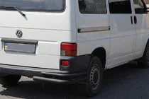 Volkswagen T4 Transporter 1990–2003 Takaosan tuplakulmapalat AK003-Double Black (2 kpl, ruostumaton teräs) kuva 3