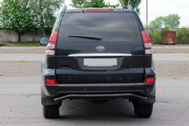 Toyota Land Cruiser Prado 120 2002–2009 Takaosa suojakaari AK008 Black kuva 2