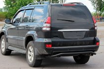 Toyota Land Cruiser Prado 120 2002–2009 Takaosa suojakaari AK008 Black kuva 5