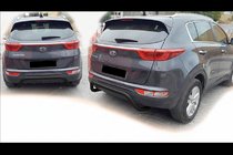 Kia Sportage 2015–2021 Takaosan suojakaari AK007 Black (ruostumaton teräs) kuva 4