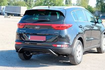 Kia Sportage 2015–2021 Takaosan suojakaari AK007 Black (ruostumaton teräs) kuva 1