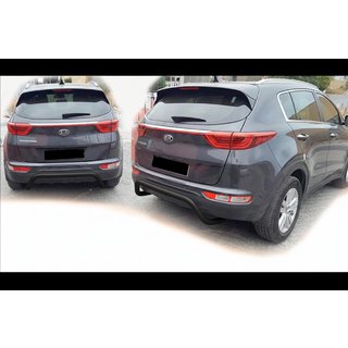 Takaosan suojakaari AK007 Black (ruostumaton teräs) Kia Sportage 2015–2021 kuva 4
