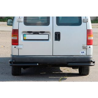 Takana tuplakulmaputket AK003-подвійний Black (ruostumaton teräs) Fiat Scudo 1996–2007 kuva 1