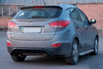 Hyundai IX-35 2010–2015 Takasuojakaari AK007 Black (ruostumaton teräs) kuva 2