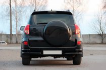 Toyota Rav 4 2006–2013 Takakulmat AK003-double Black (2 kpl, ruostumaton teräs) kuva 1