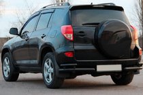 Toyota Rav 4 2006–2013 Takakulmat AK003-double Black (2 kpl, ruostumaton teräs) kuva 2