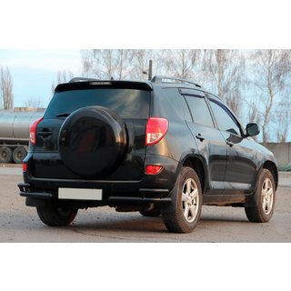 Takakulmat AK003-double Black (2 kpl, ruostumaton teräs) Toyota Rav 4 2006–2013 kuva 3