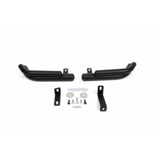 Takatuplakulmakaaret AK003-Подвійний Black (ruostumaton teräs) Hyundai Santa Fe 2 2006–2012 kuva 3