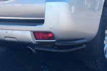Toyota Land Cruiser Prado 150 2009–2023 Takakulmaputket AK003-Подвійний Musta (ruostumaton teräs) kuva 2