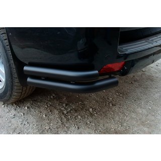 Takakulmaputket AK003-Подвійний Musta (ruostumaton teräs) Toyota Land Cruiser Prado 150 2009–2023 kuva 3