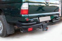 Mitsubishi L200 1996–2006 Takakulmat AK003-Double Black (2 kpl, ruostumaton teräs) kuva 1