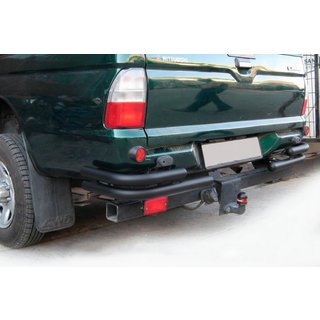 Takakulmat AK003-Double Black (2 kpl, ruostumaton teräs) Mitsubishi L200 1996–2006