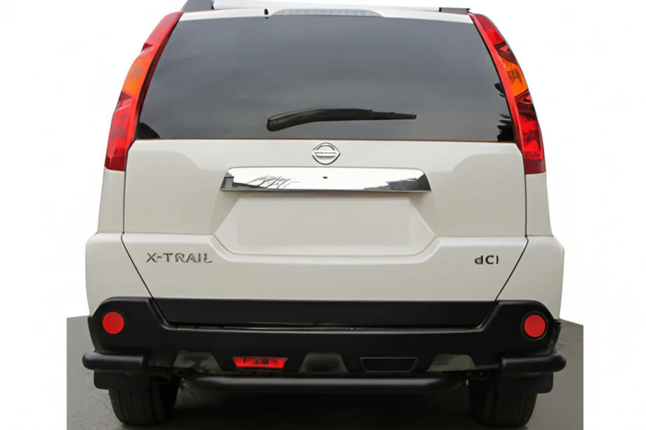 Nissan X-trail T31 2007–2014 Takakulmapalat keskikaareen AK0073 Black (2 kpl, ruostumaton teräs) Image