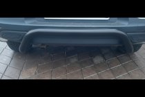 Renault Kadjar 2015–2022 Takaosan suojakaari AK007 Black (ruostumaton teräs) kuva 2
