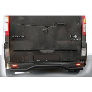 Takapuskurisuoja AK006 Black (ruostumaton teräs) kuva 1