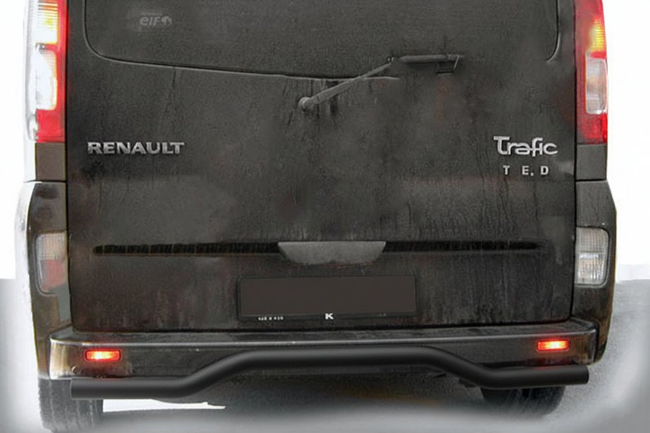 Nissan Primastar 2002–2014 Takapuskurisuoja AK006 Black (ruostumaton teräs) Image